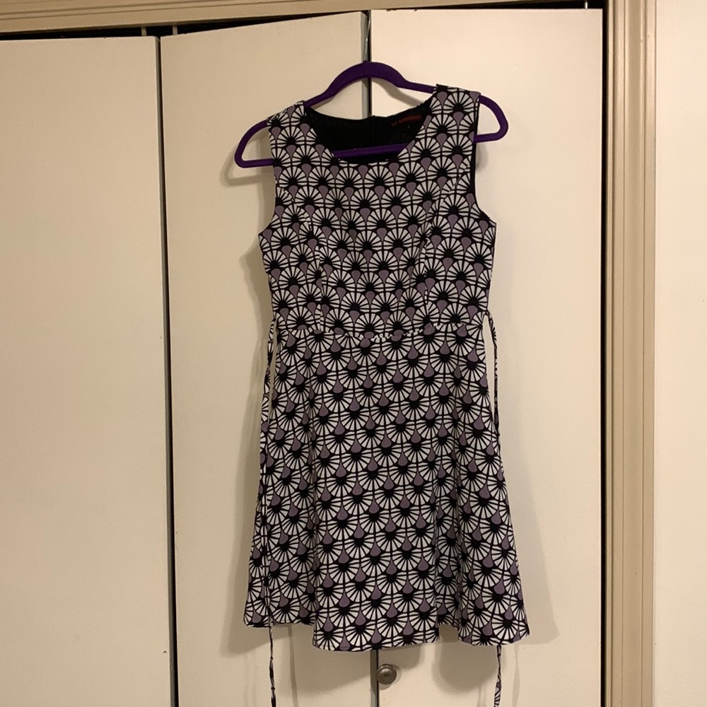 Pretty Black/Purple/White Dress